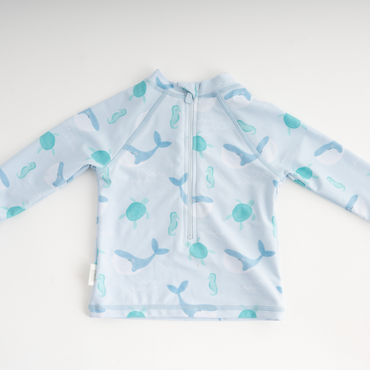 Baby Swim Rash Vest - 6-12m Whale