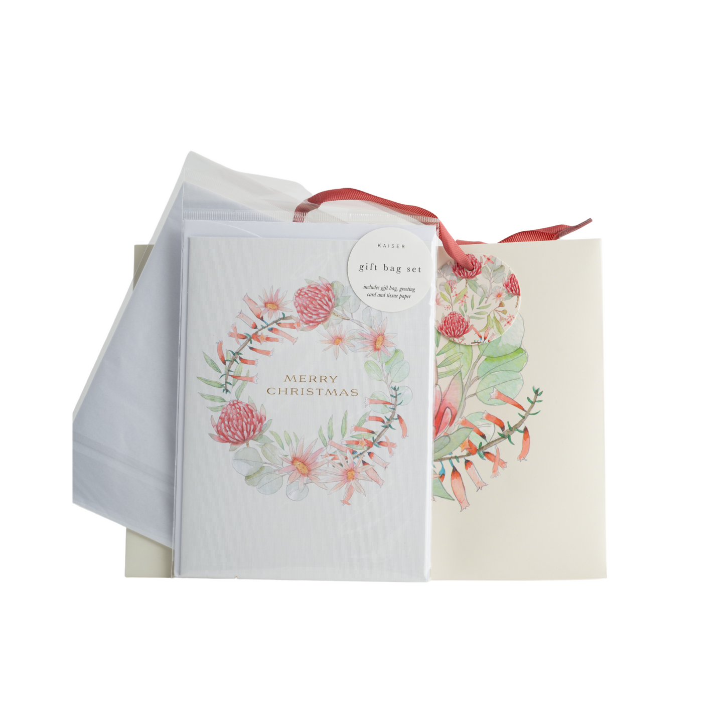 Med Gift Bag Set - Waratah