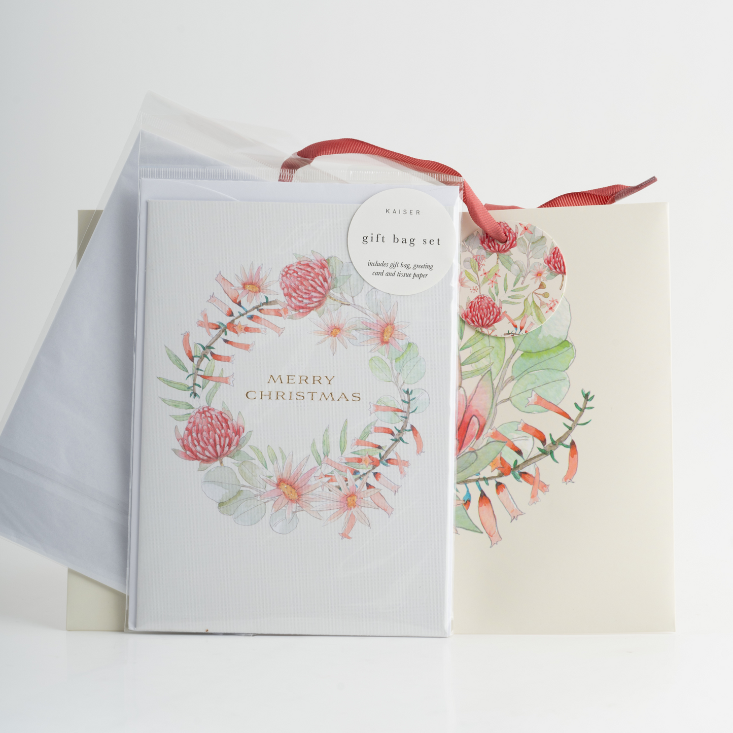 Med Gift Bag Set - Waratah