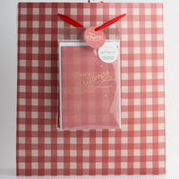 X-Lge Gift Bag Set - Red Ging