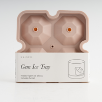 Gem Ice Cube Tray - Dusty Rose