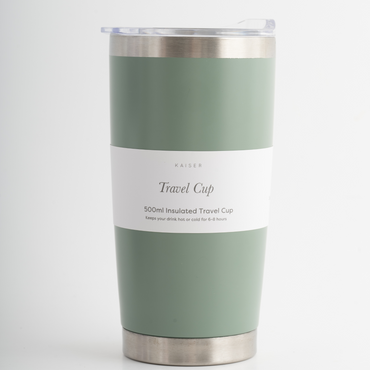 Insulated Coffee Cup - Sage