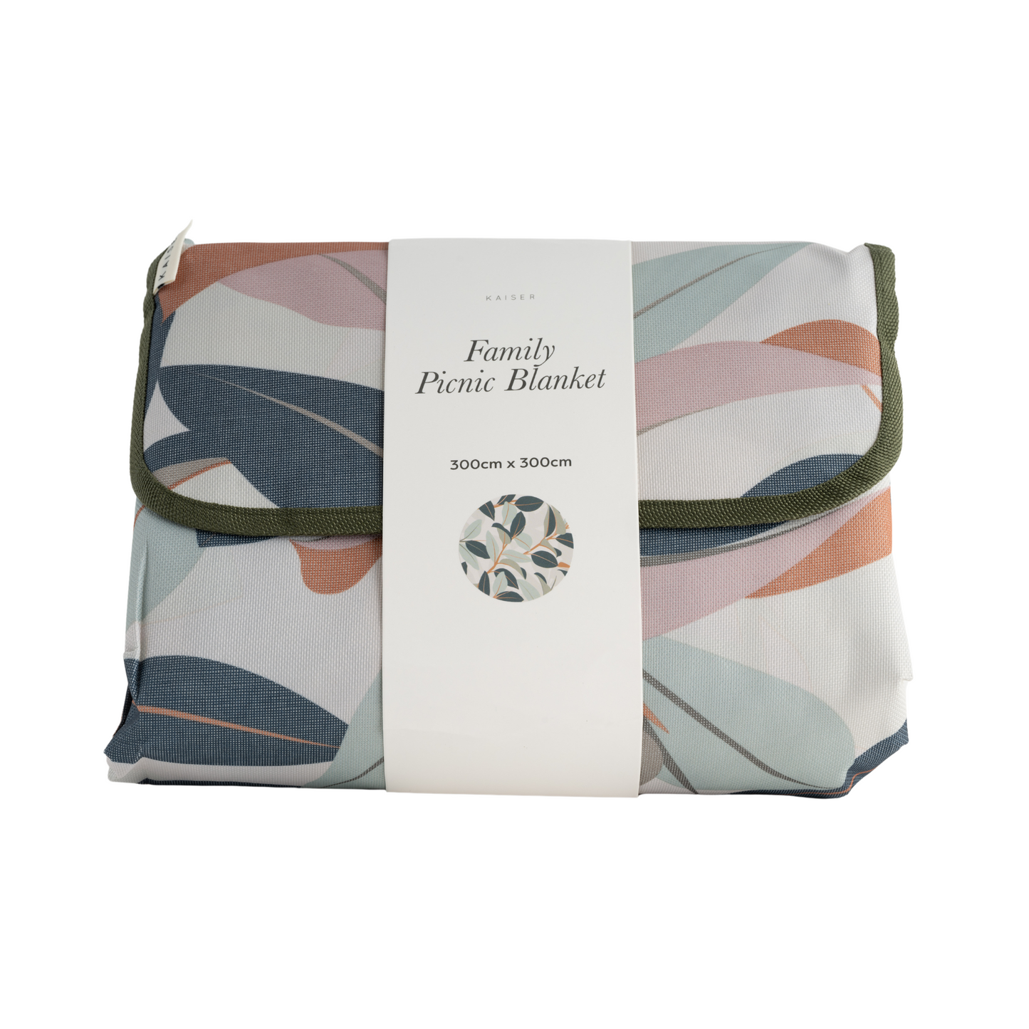 Family Picnic Blanket - Tropic Leaves