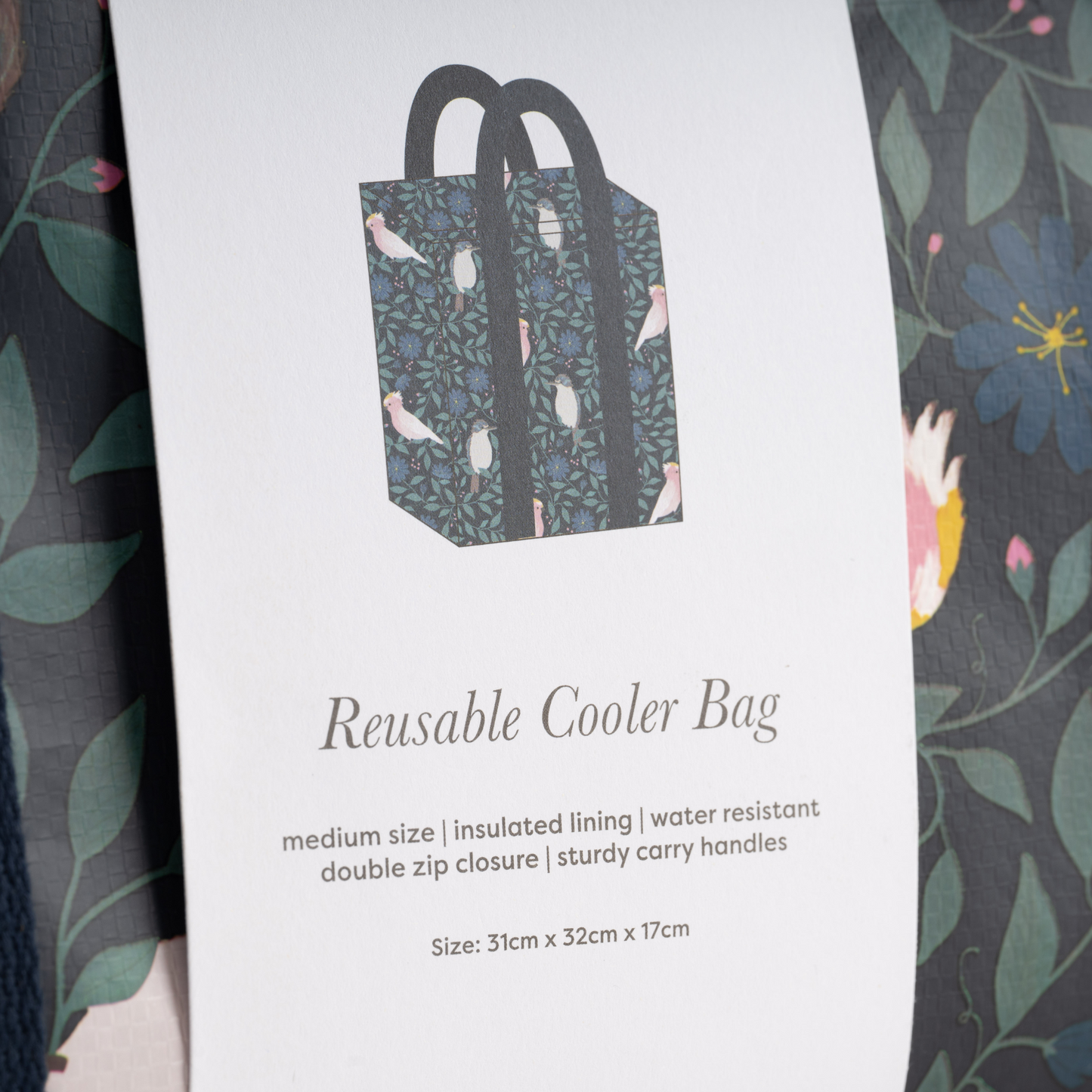 Reusable Cooler Bag - Bird Song