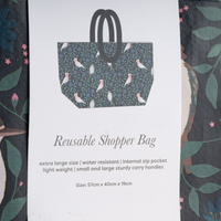 Reusable Shopper Bag - Bird Song