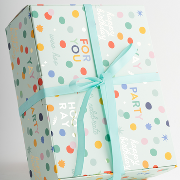 Lge Gift Box - Confetti Pop