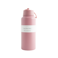 Large Drink Bottle 960Ml - Dusty Pink