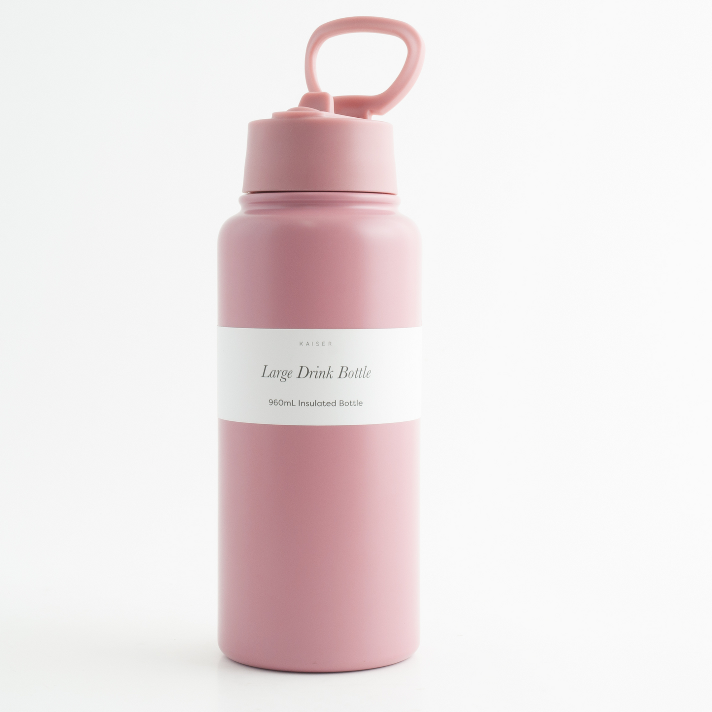 Large Drink Bottle 960Ml - Dusty Pink