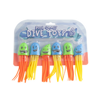 Pool Games Dive Toy - Jellyfish 6Pk