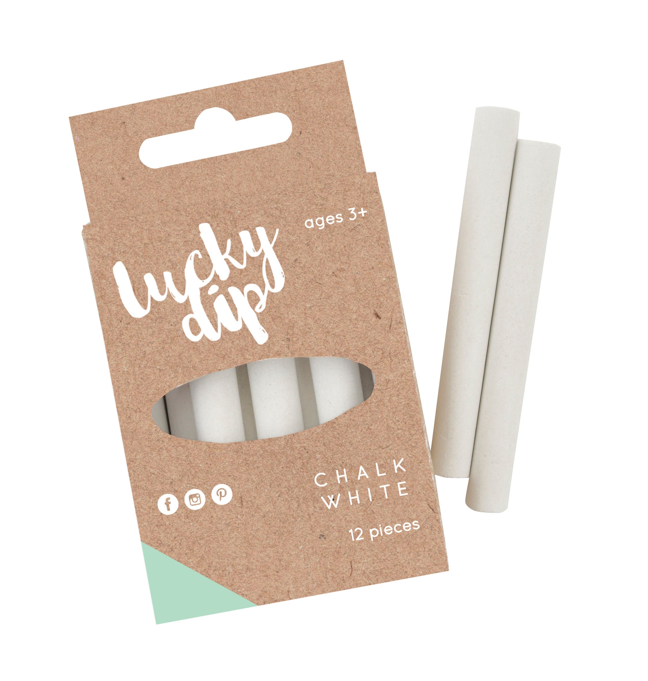 Chalk (White) - 12pcs