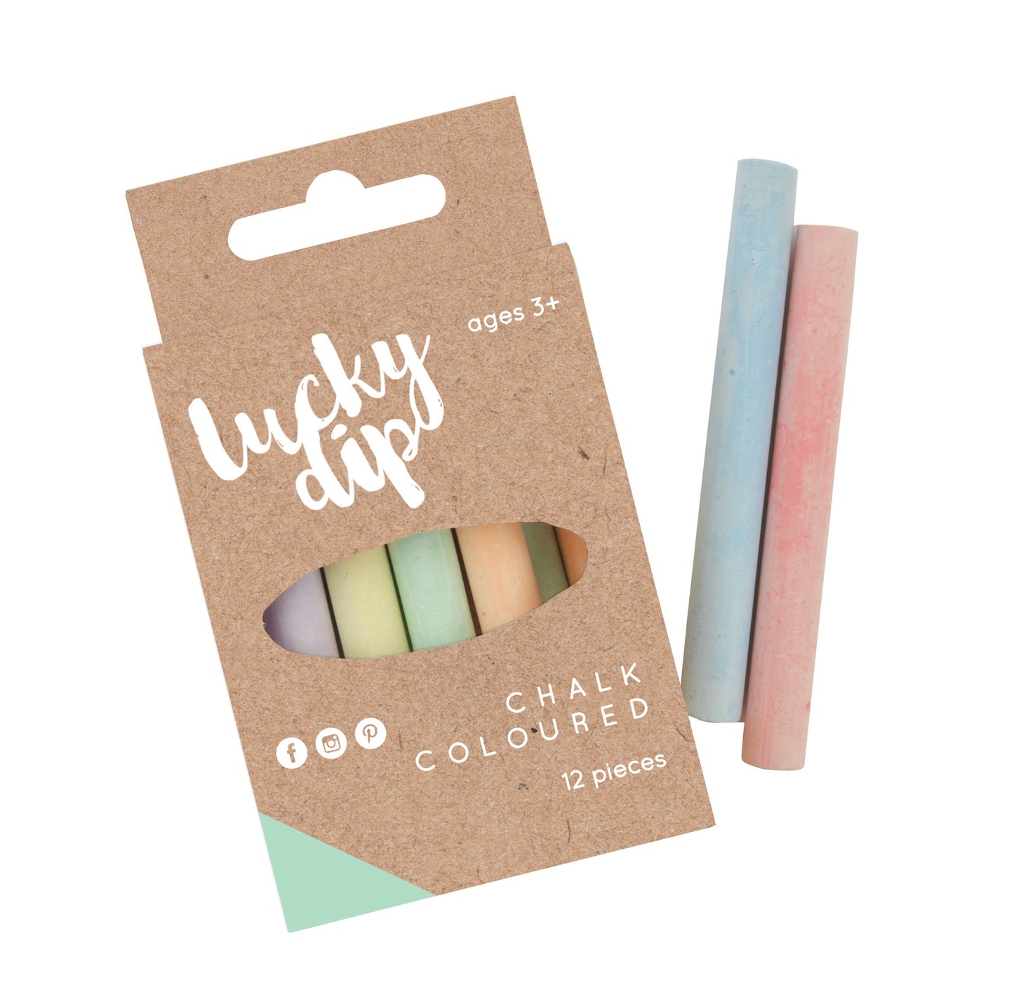 Chalk (Coloured) - 12pcs