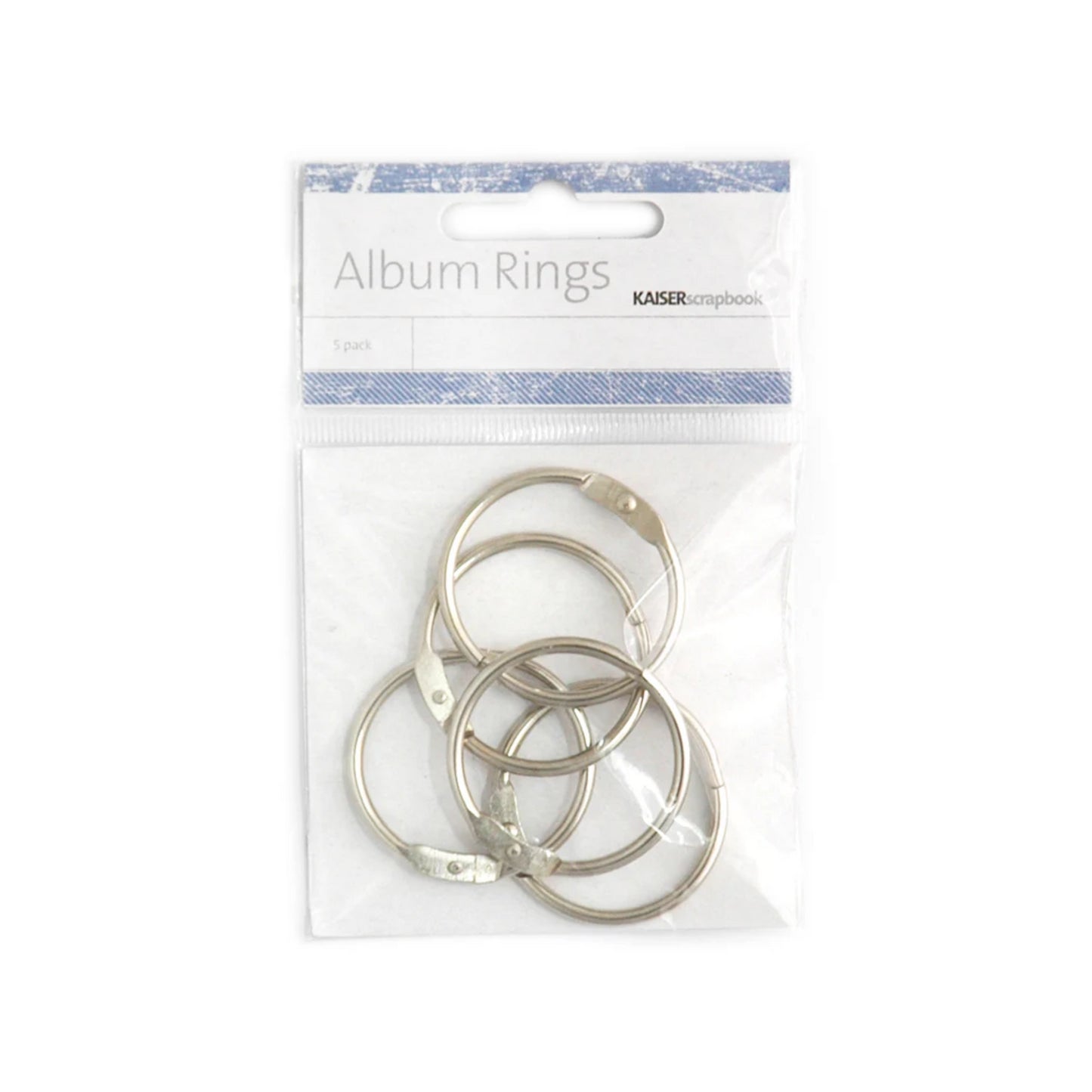 Album Rings - 3.5cm Silver