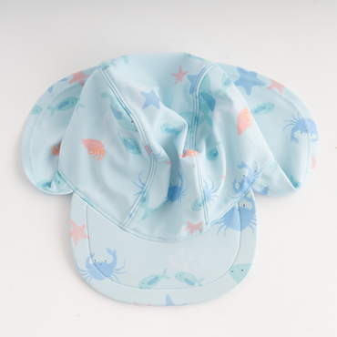 Baby Swin Sun Hat - 2y - Fish Friends