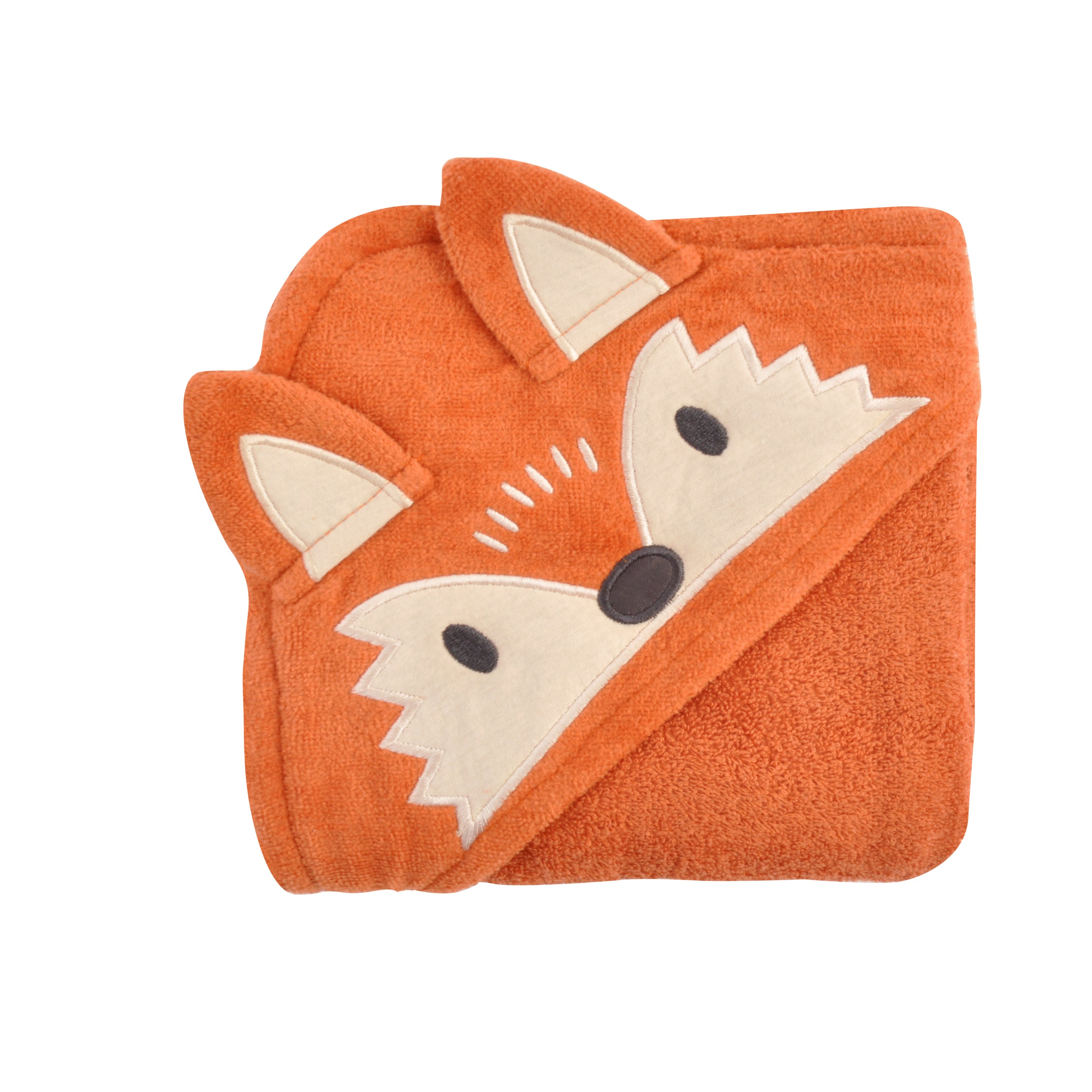 Baby fox hot sale hooded towel